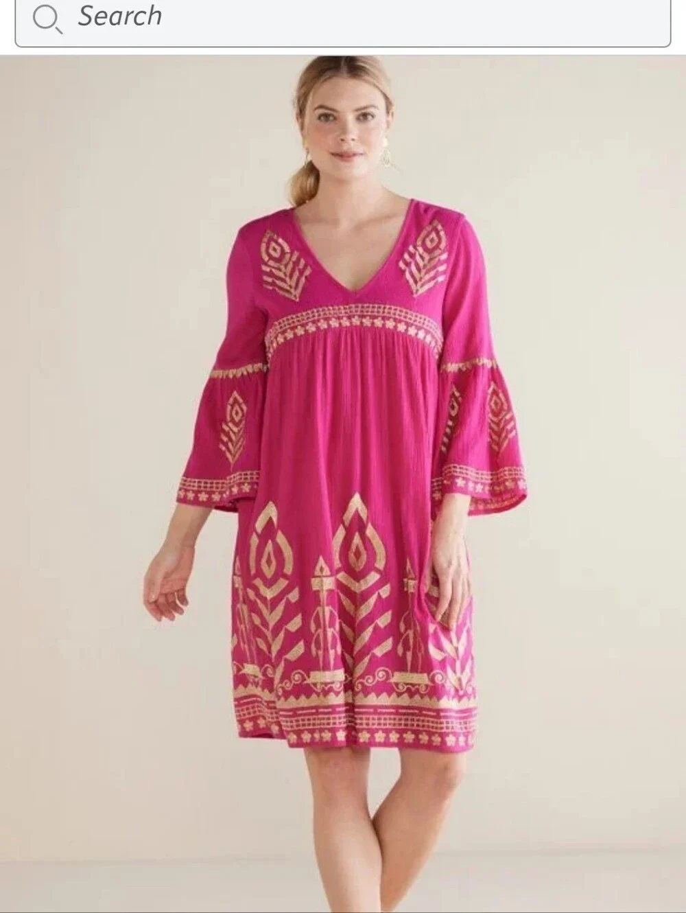 NWT Soft Surroundings Zaneta Dress PXL - Picture 3 of 10